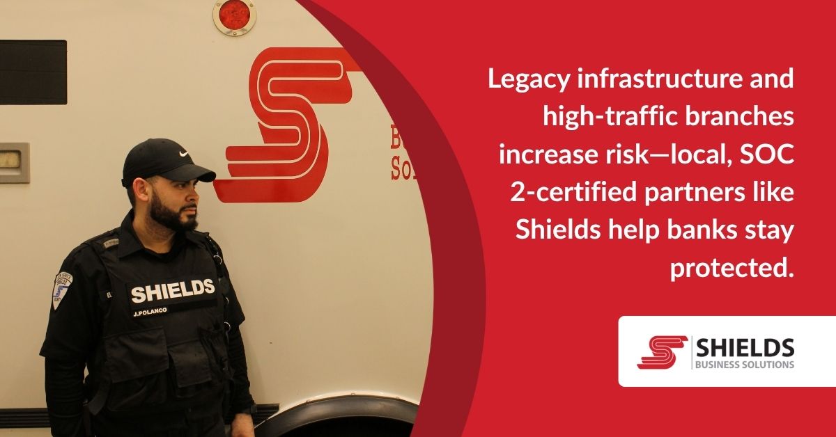 Shields cash transit guard